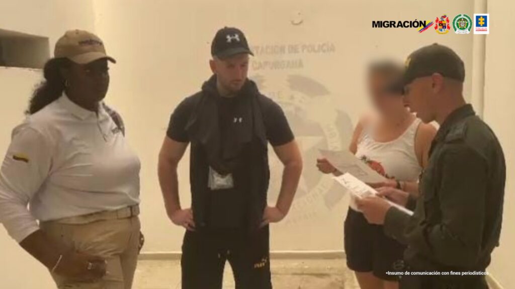 Jesse Alexánder Bernard Crilly, ciudadano canadiense que fue privado de la libertad como presunto implicado en el secuestro y hurto de dos ingenieros de su misma nacionalidad, en Cali (Valle del Cali).